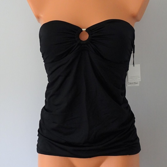 Calvin Klein Other - Calvin Klein NWT Black Tankini Top Calvin Klein Other - Calvin Klein NWT Black Tankini Top